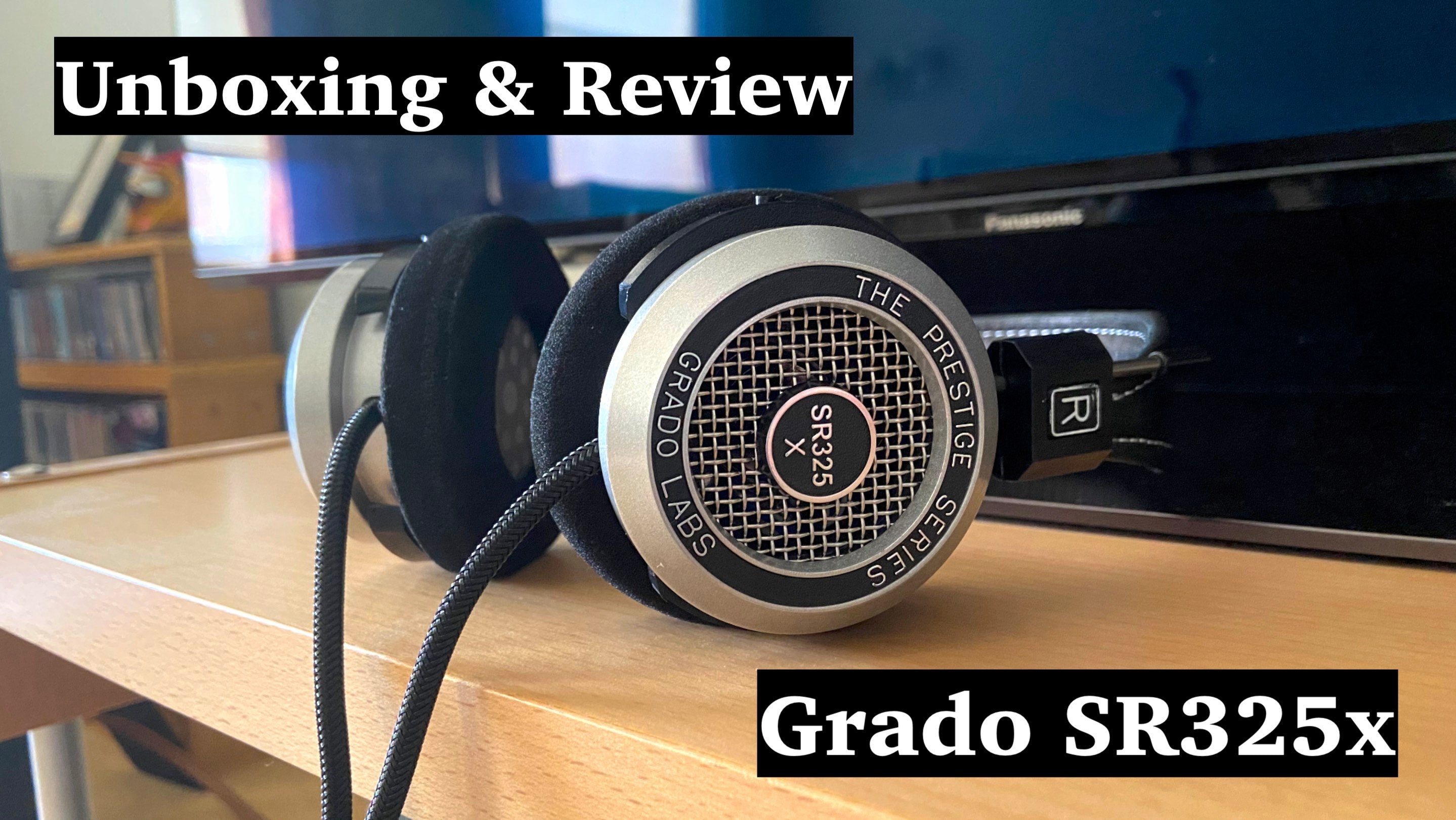 NEW Grado SR325x Hi-Res Headphones | Unboxing & Review