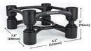 IsoAcoustics Aperta 155 Isolation Speaker Stands with Tilt Adjustment