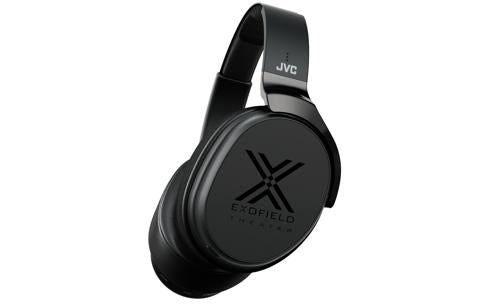 JVC Exofield XP-EXT1 Headphones in black