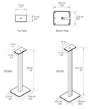 Kanto SP Series Speaker Floor Stands