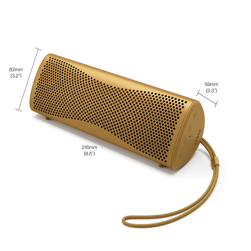 KEF MUO High-Fidelity Portable Bluetooth Speaker