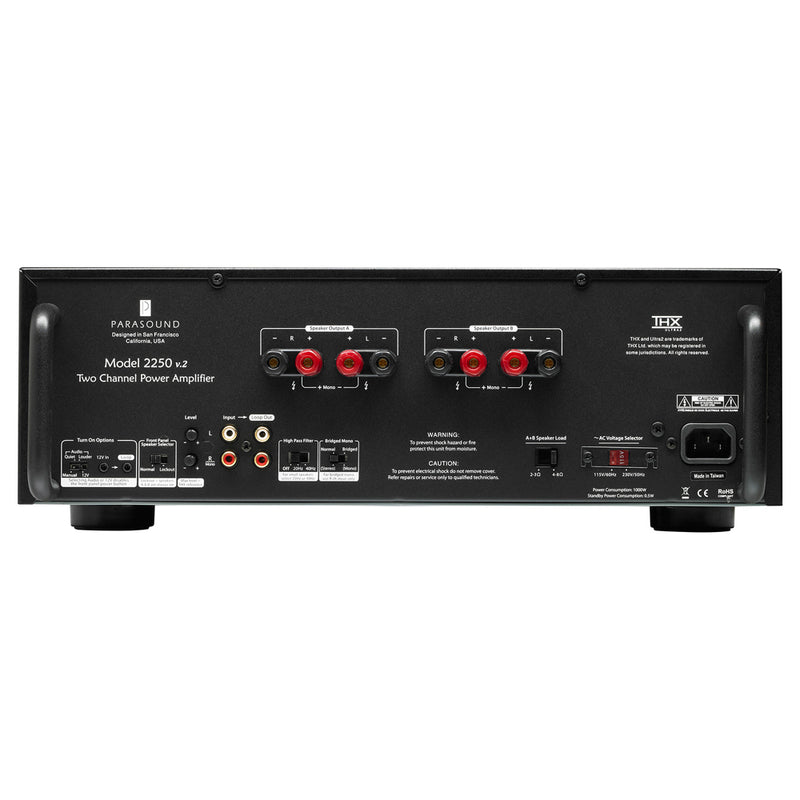 Parasound NewClassic 2250 V.2 2 Channel Power Amplifier