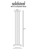 Solidsteel NS-10 Speaker Stands