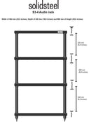 Solidsteel S3-4 HiFi Rack