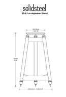 Solidsteel SS-5 Speaker Stands