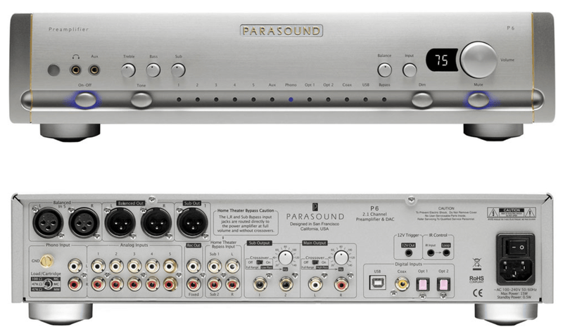 Parasound Halo P6 2.1 Pre-Amplifier