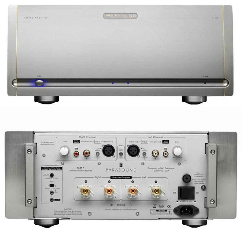 Parasound Halo A21+ 2 Channel Power Amplifier