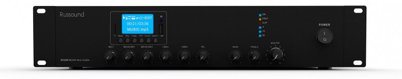 Russound MIXAMP-60 70V Mixer Amplifier with Media Player