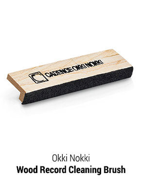Okki Nokki Wooden Record Cleaning Brush
